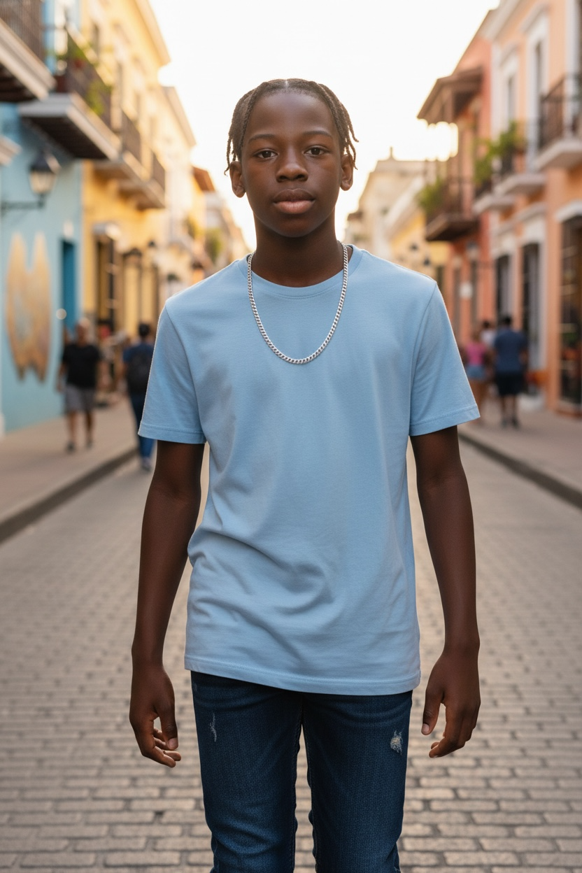 Collier Cubain Punk Acier Inoxydable