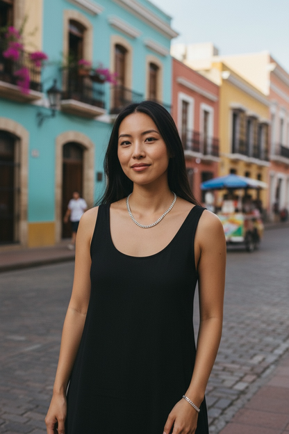 Collier Cubain Punk Acier Inoxydable